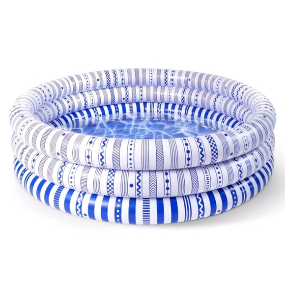 MINNIDIP Exclusive Resort Collection Inflatable Pool- Nautical Tiles - Picture 7 of 7